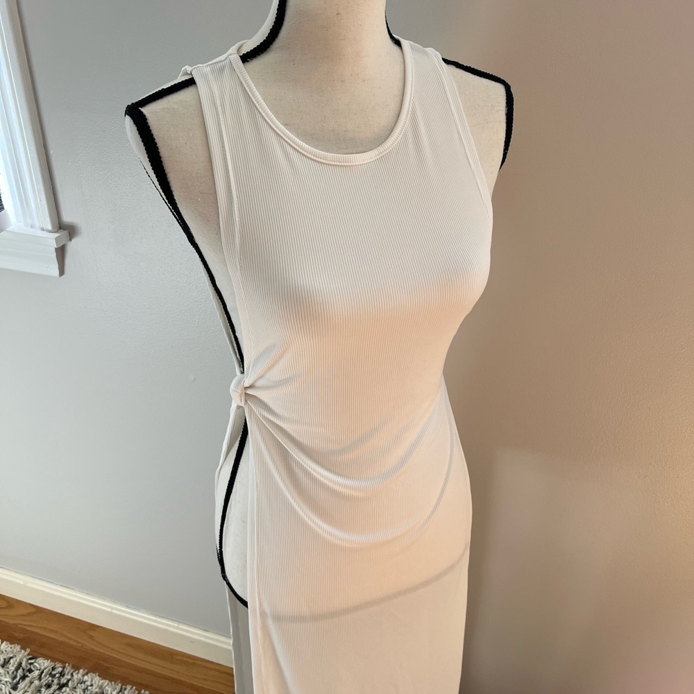 White bathing suit  cover up